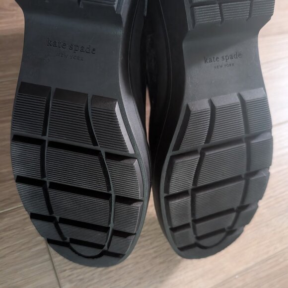 NEW! Kate Spade | Winnie Velvet Chelsea Boots In Black - Picture 9 of 10